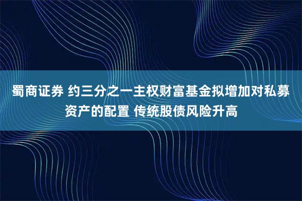 蜀商证券 约三分之一主权财富基金拟增加对私募资产的配置 传统股债风险升高